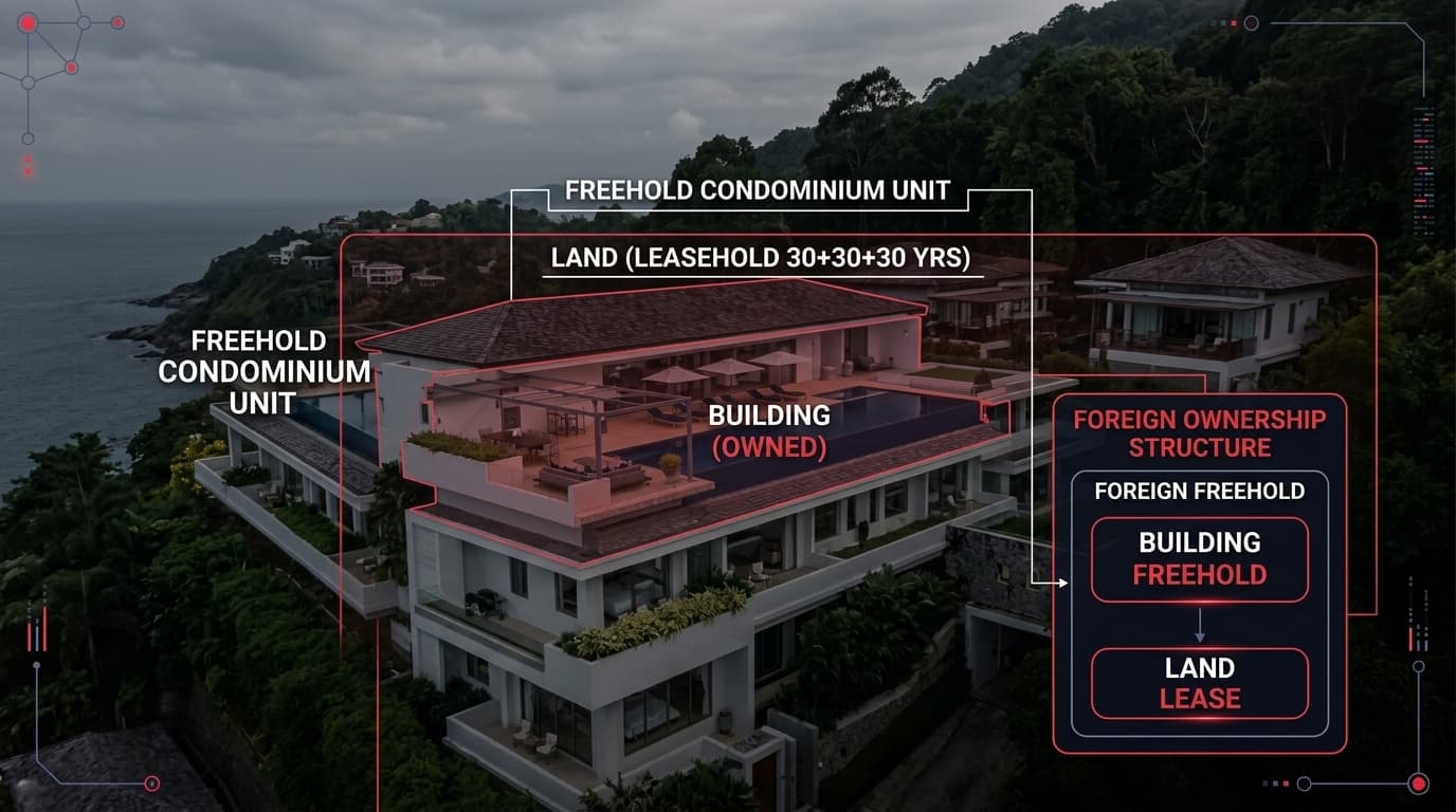 Foreign Ownership in Thailand 2026: What You Actually Own and the Structures That Work